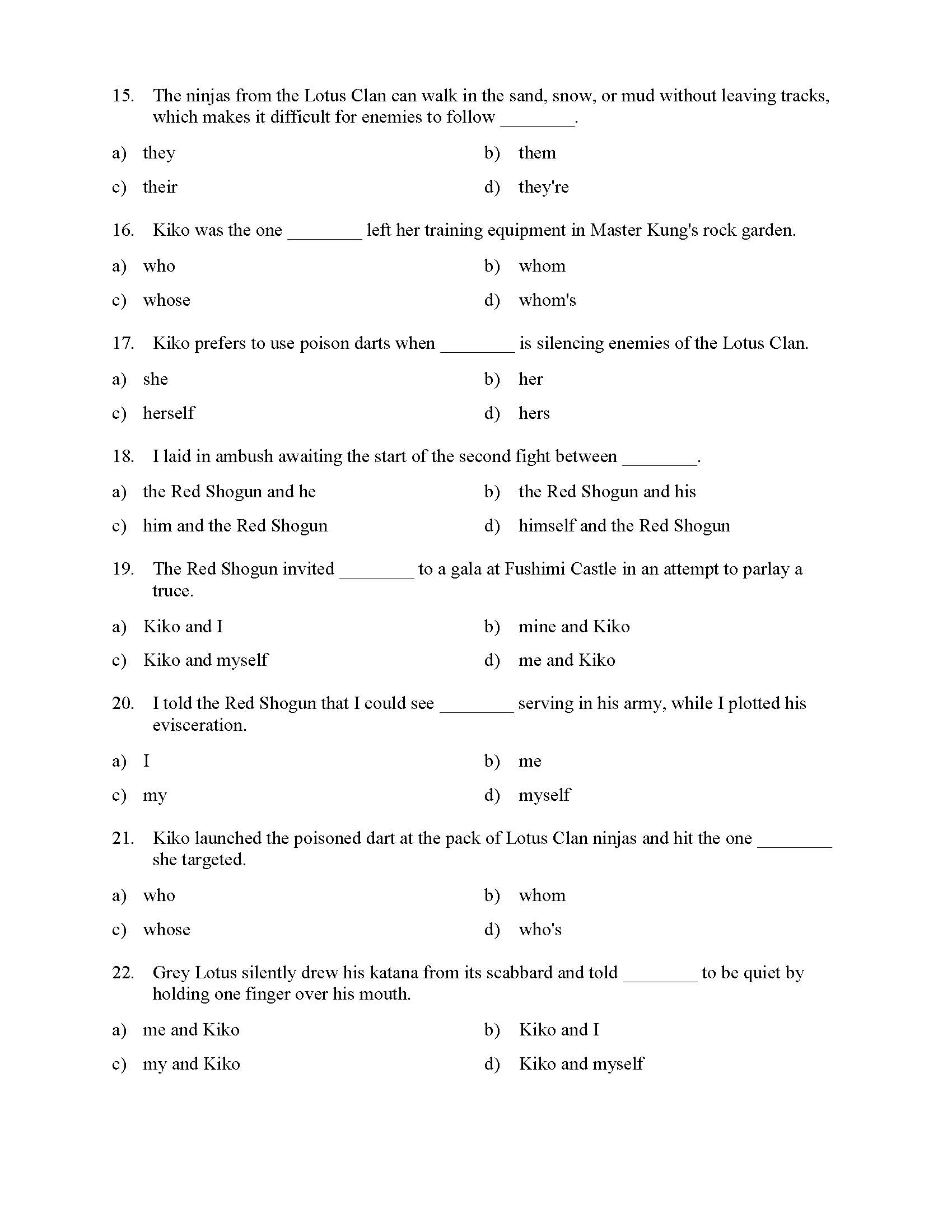 Free Grammar Worksheets Ereading Worksheets Teacher W - vrogue.co