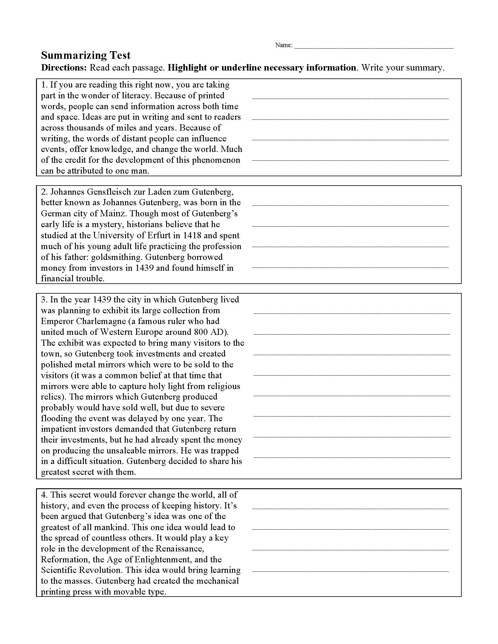 summarize-it-2nd-grade-reading-comprehension-worksheets-browse