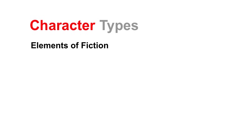 Character Types Worksheets and Lessons | Ereading Worksheets